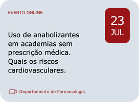 Imagem Uso de anabolizantes em academias sem prescrição médica. Quais os riscos cardiovasculares.