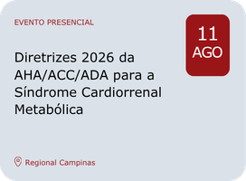 Imagem Diretrizes 2026 da AHA/ACC/ADA para a Síndrome Cardiorrenal Metabólica