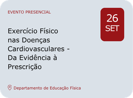 Imagem Exercício Físico nas Doenças Cardiovasculares - Da Evidência à Prescrição