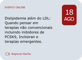 Imagem Dislipidemia além do LDL: Quando pensar em terapias não convencionais incluindo inibidores de PCSK9, Inclisiran e terapias emergentes.