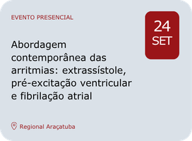 Imagem Abordagem contemporânea das arritmias: extrassístole, pré-excitação ventricular e fibrilação atrial