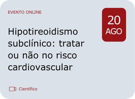 Imagem Hipotireoidismo subclínico: tratar ou não no risco cardiovascular