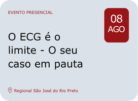 Imagem O ECG é o limite - O seu caso em pauta