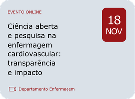 Imagem Ciência aberta e pesquisa na enfermagem cardiovascular: transparência e impacto