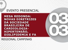 Imagem Mesa redonda: Novas diretrizes da Sociedade Brasileira de Cardiologia- Hipertensão, Dislipidemia e FA