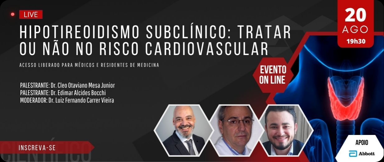 Hipotireoidismo subclínico: tratar ou não no risco cardiovascular