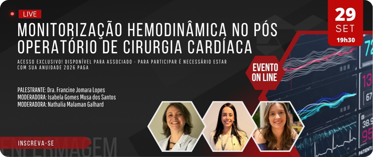 Monitorização hemodinâmica no pós operatório de cirurgia cardíaca